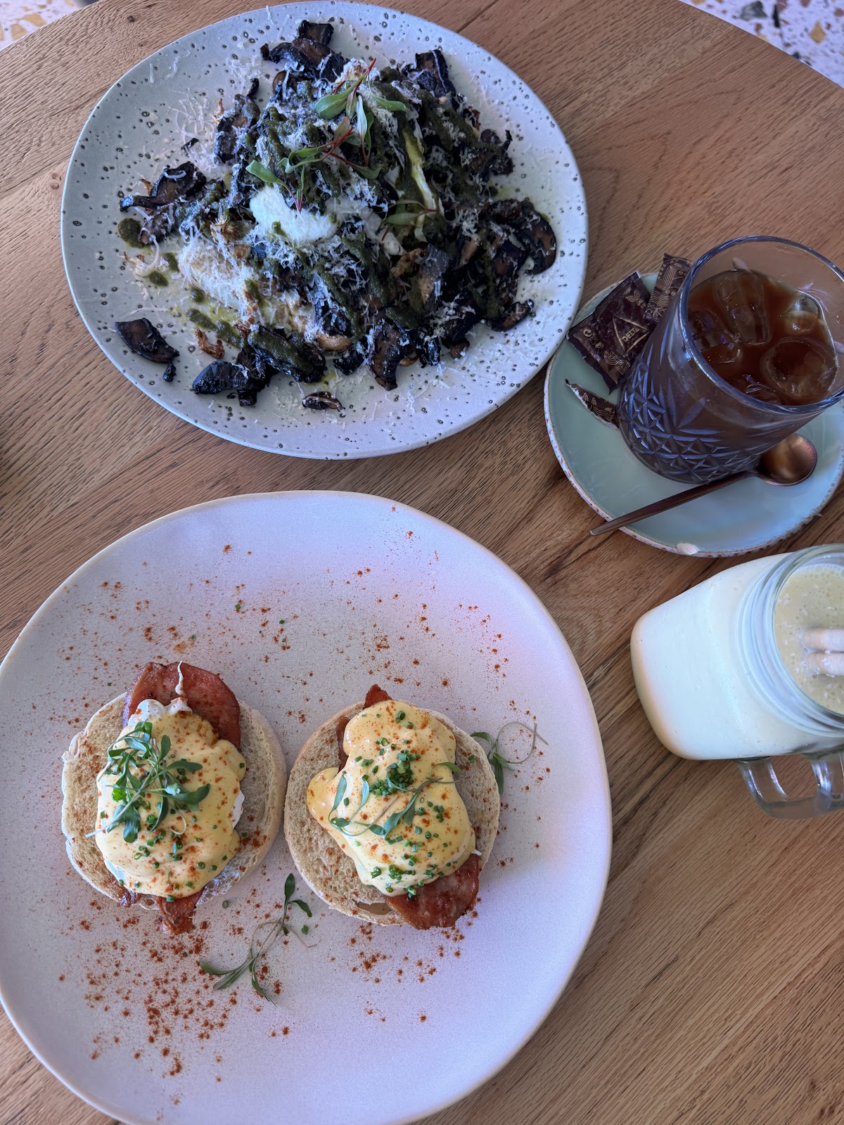 Brunch table